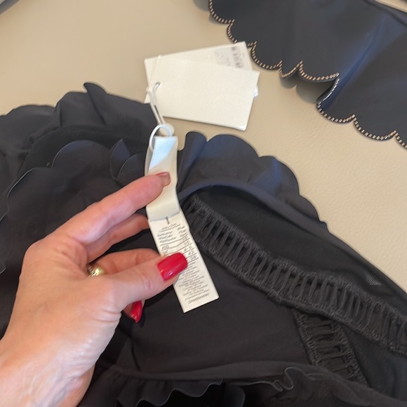 Zimmermann ruffle trim top and bottom swimsuit sz Au 1 - Picture 12 of 15